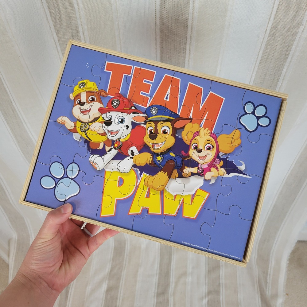 Paw patrol puzzles boxed set